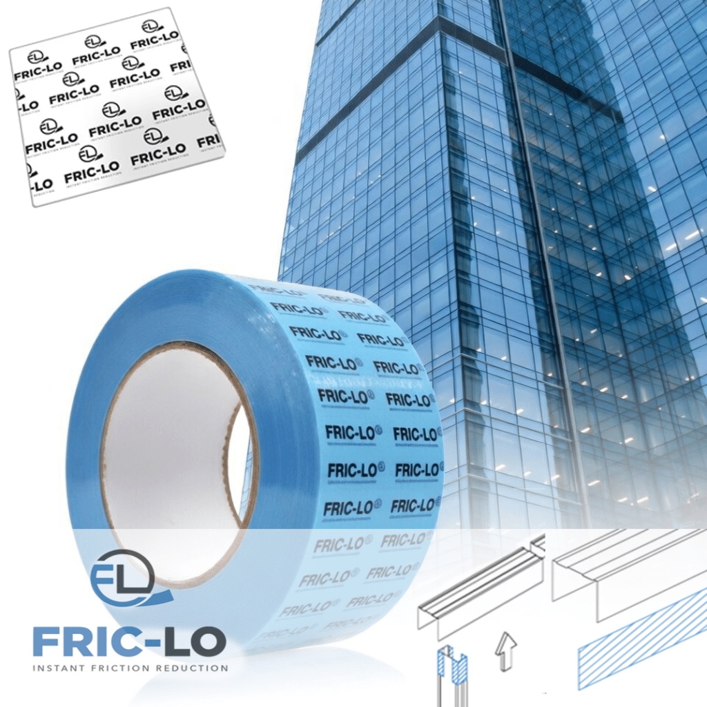 FRIC-LO friction reduction tape for LGSF and SFS construction
