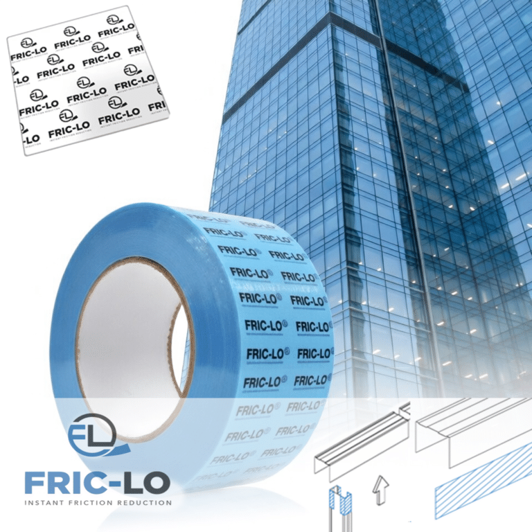 FRIC-LO friction reduction tape for LGSF and SFS construction
